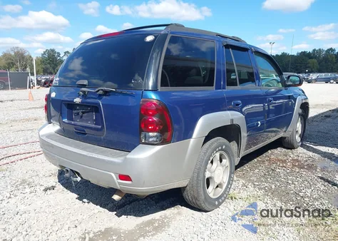 2006 Chevrolet Trailblazer Lt from USA, damaged, VIN 1GNDS13S962308688